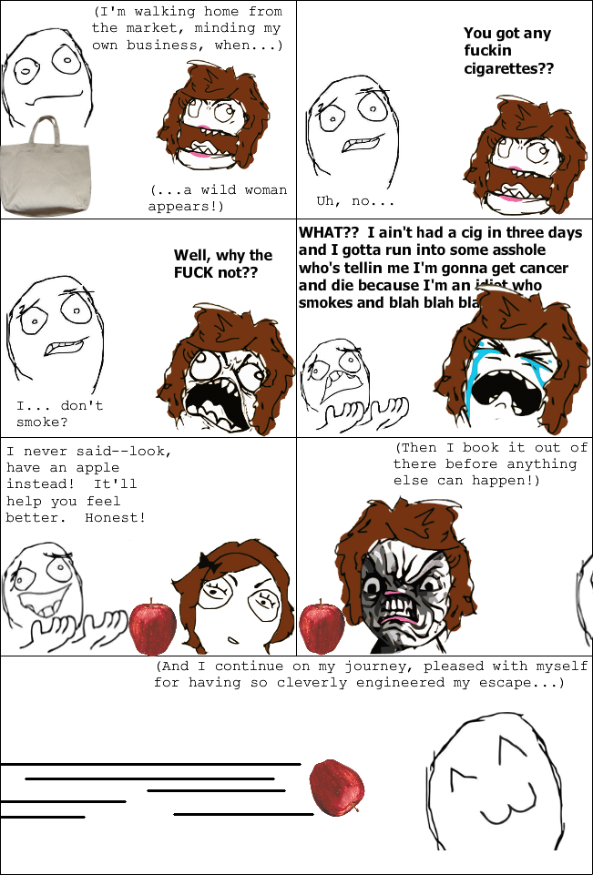 Too clever by half. ) Memedroid