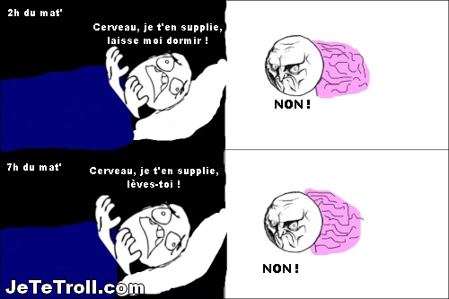 1 ,2 ,3, Sommeil ! image drole publiée le 30 Décembre 2014