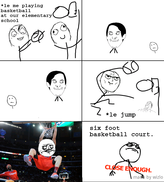 Basket Ball Slam Funk Meme By Wizlo Memedroid