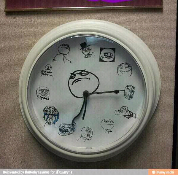 Meme Clock.
