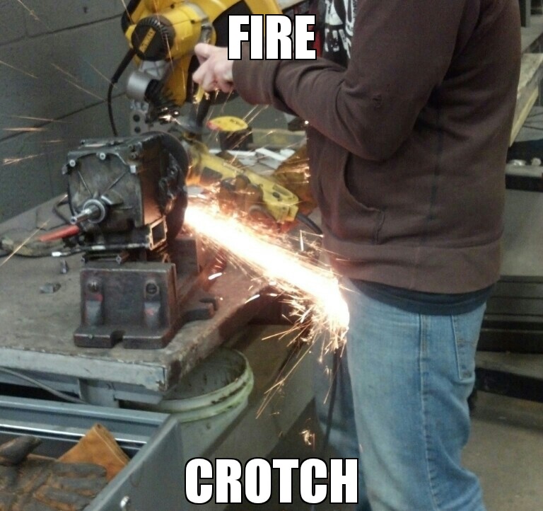 Fire crotch photo