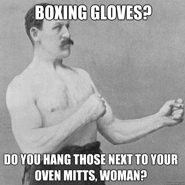 boxing gloves meme