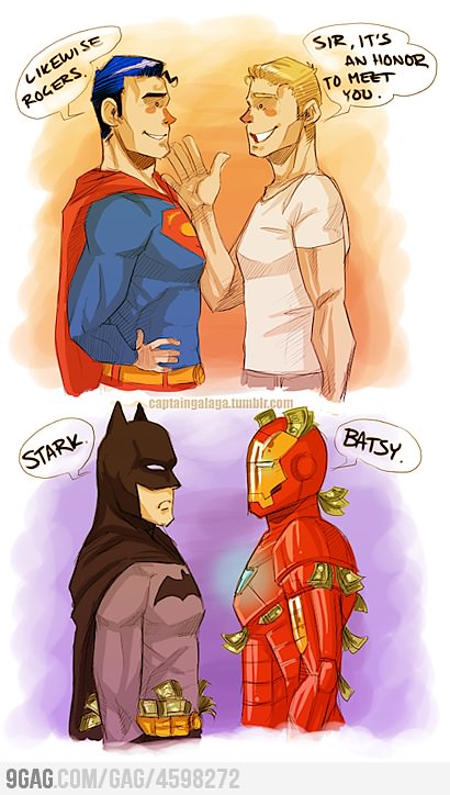 avengers meet justice league - Meme by 83rockboyyo :) Memedroid