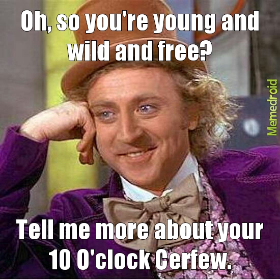 Cerfew Meme By Emily 9 Memedroid