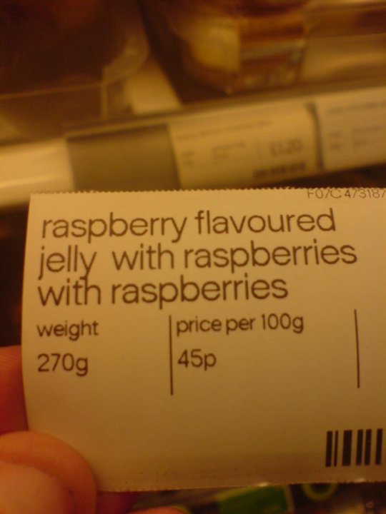 Does it contain raspberries? Meme by Gem217 ) Memedroid