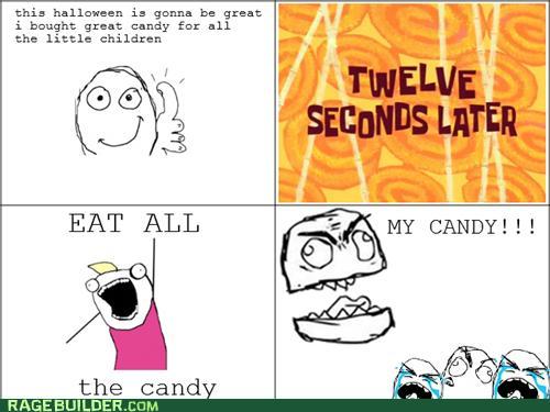 Today Is Candy Hangover Day - meme
