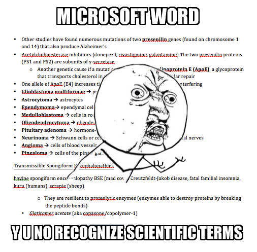 For all science students who are currently in finals - meme