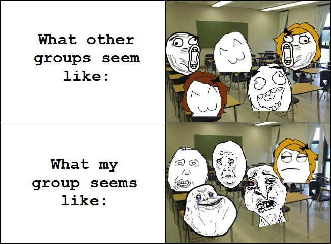 Classroom Group Dynamics - meme
