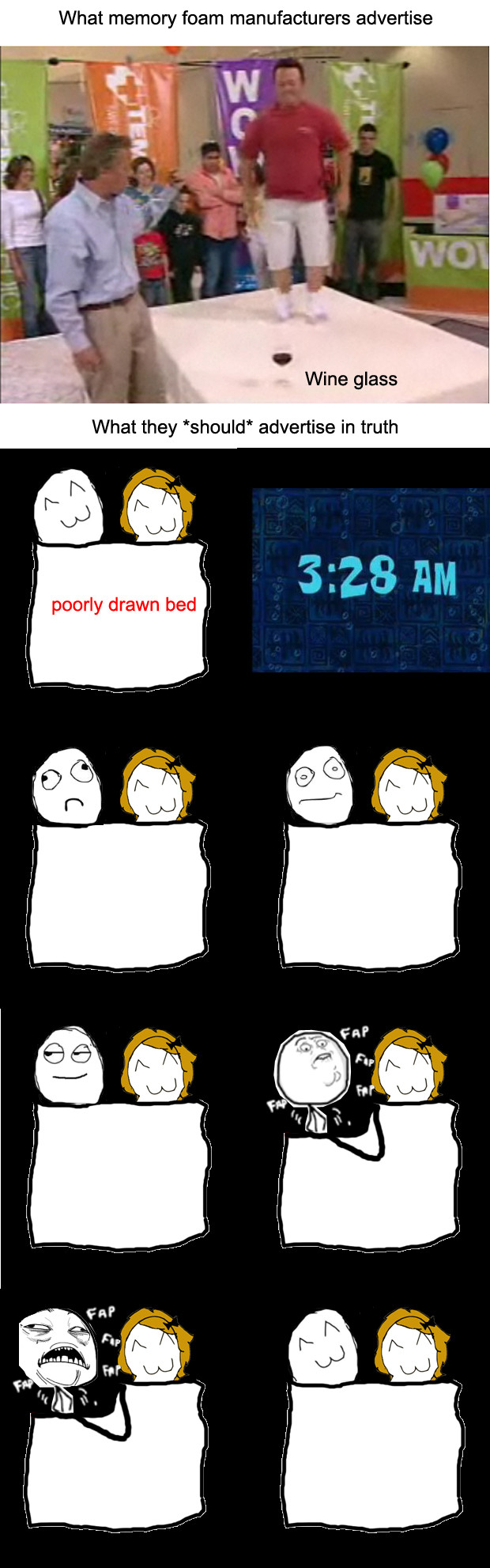 The truth about memory foam mattresses :) Memedroid