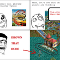 Every single person who played Roller Coaster Tycoon did this