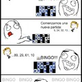 Jugando al bingo