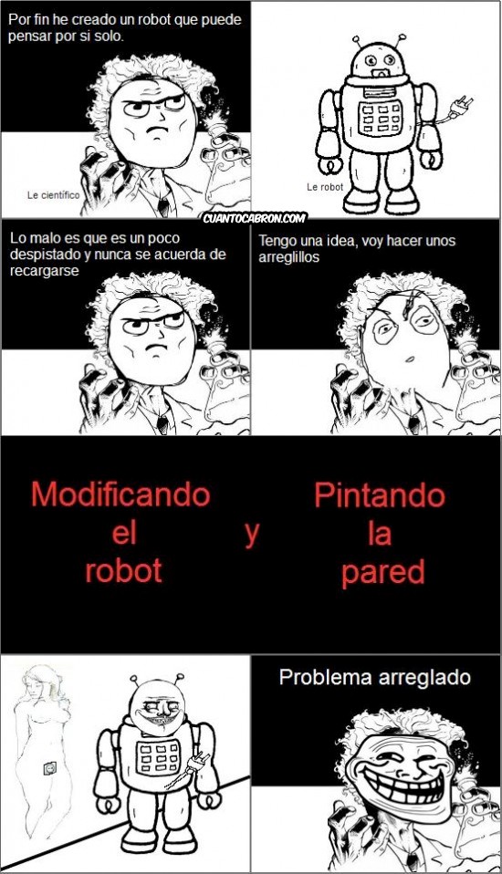 El robot - meme
