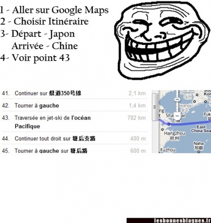 Aah google map - meme