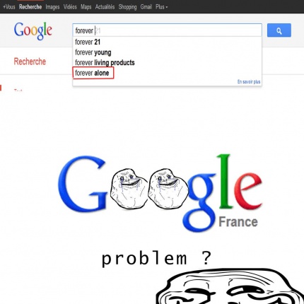 Google troll - meme