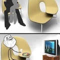 Forever alone fauteuil