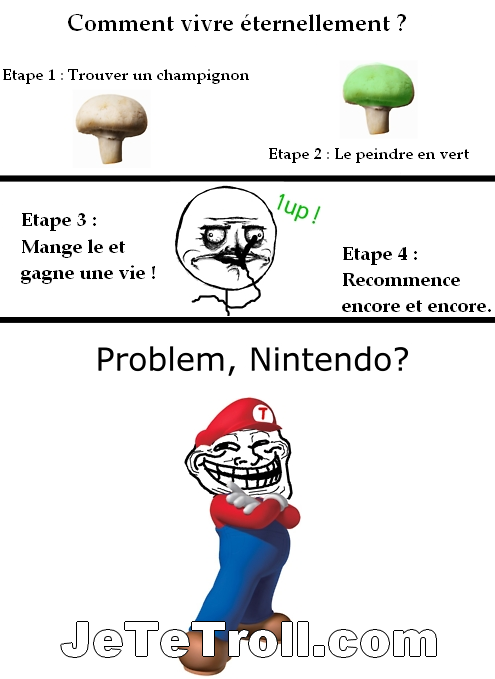  The mushroom is not a lie !  - meme