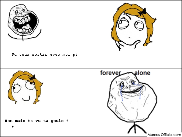 Forever alone... - meme