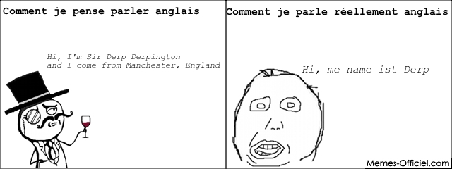 Anglais - meme