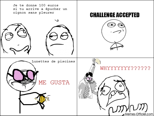 Challenge oignon - meme