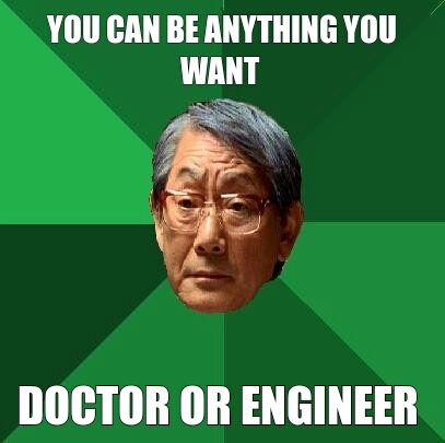 Asian job perspectives - meme