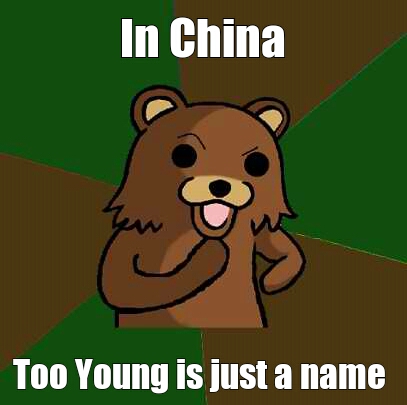 Too Young - meme