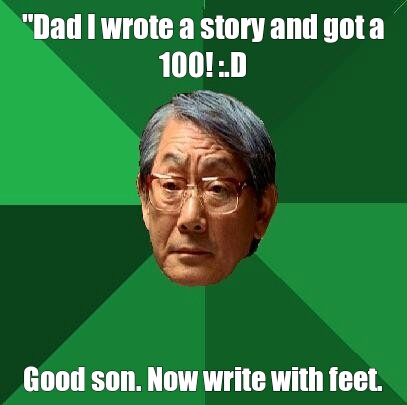 Asian parents...smh. - meme