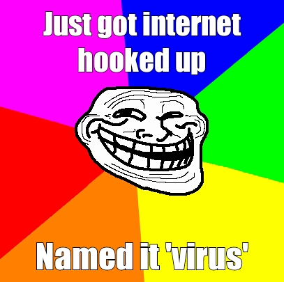 Virus internet - meme