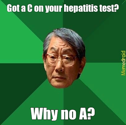 Hepatitis Test - meme