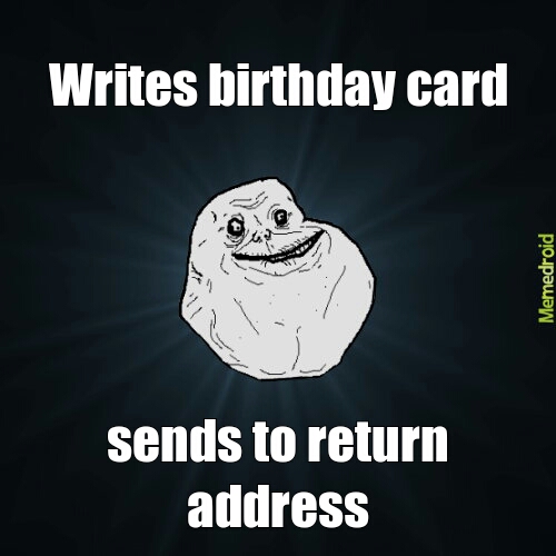 Birthday Card - meme