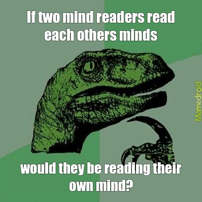 Mind Reading - meme