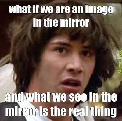 mirror fail - meme