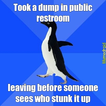 Stinky Restroom - meme