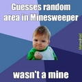 Minesweeper success