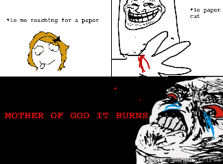 paper cut - Meme by afton12 :) Memedroid