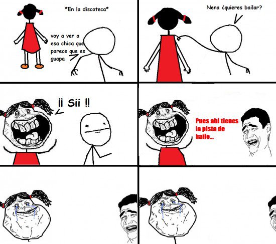 forever girl alone - meme