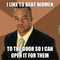 I like to beat women