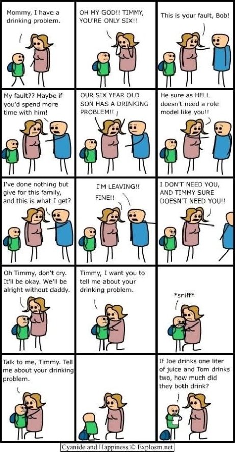 drinking problem - meme