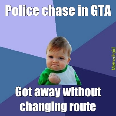 GTA chase - meme