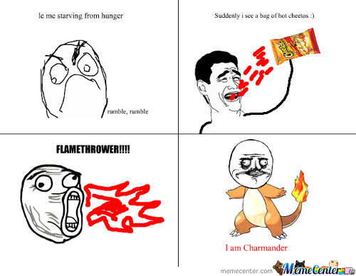 Hot Cheetos - meme