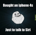 Forever Alone iPhone 4s
