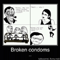broken condoms