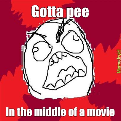 Movie pee - meme