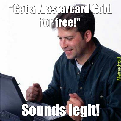 Mastercard - meme
