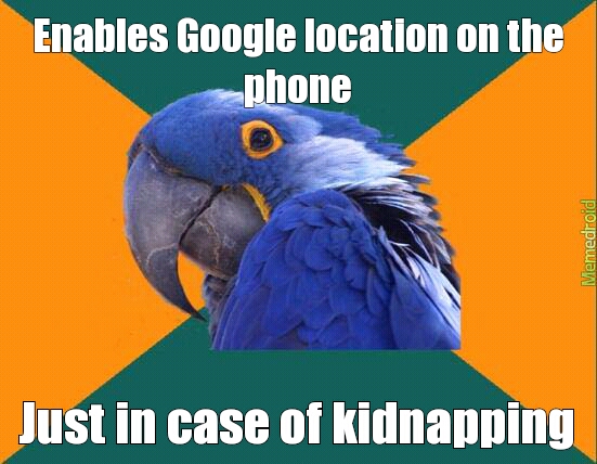Google location - meme