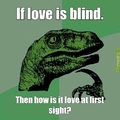 if love is blind.