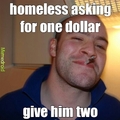 homeless dollar