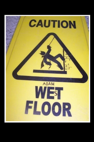 adam west floor - meme
