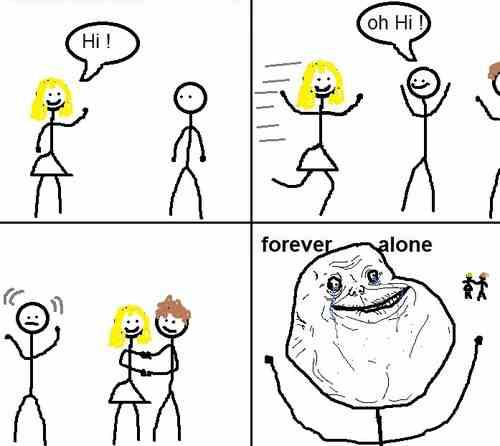 Forever alone - meme