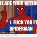 spider man says