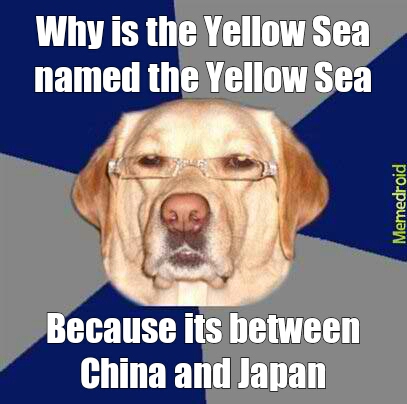 yellow sea - meme